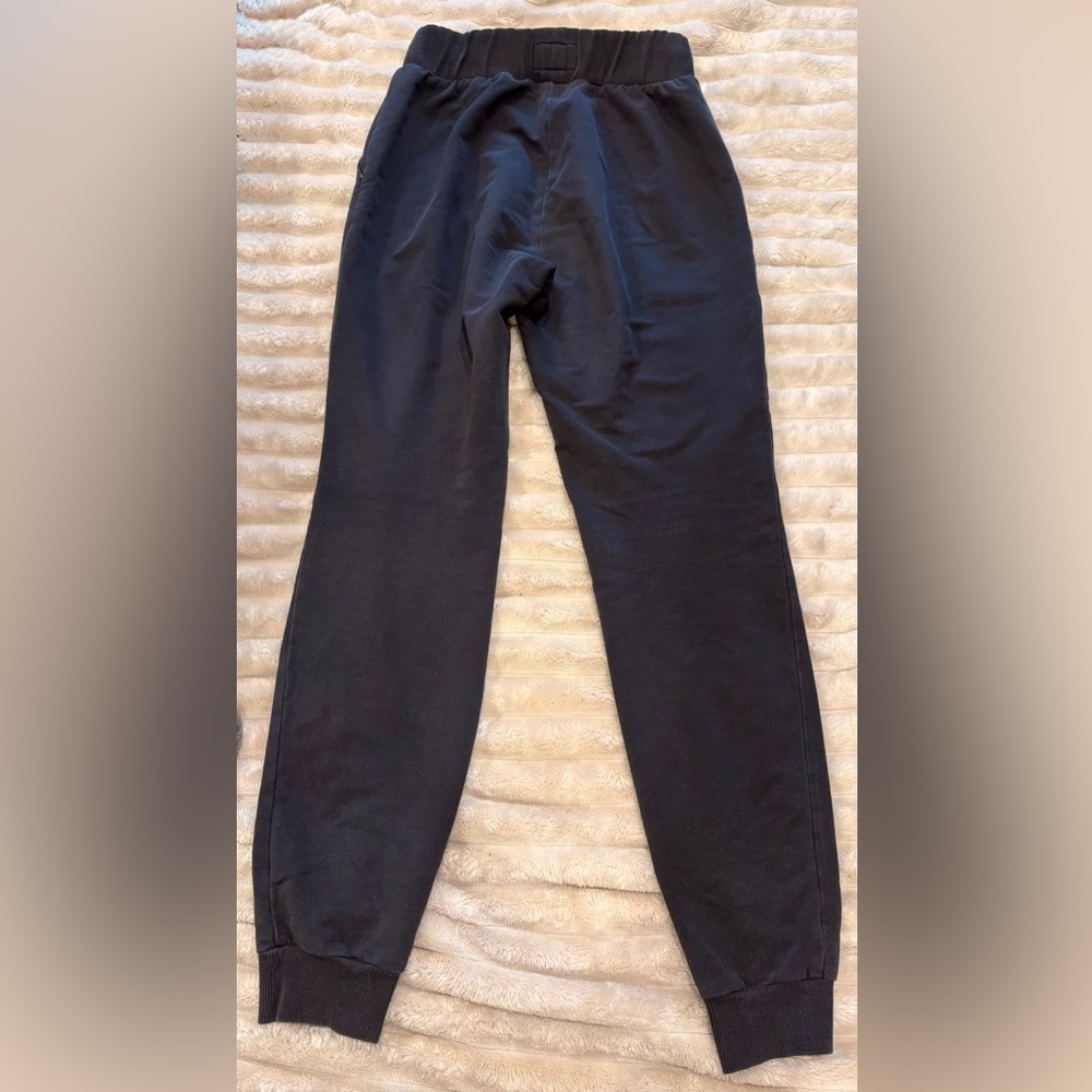 Marine Layer Luxe XS Acid Washed Navy Joggers - Picture 3 of 5